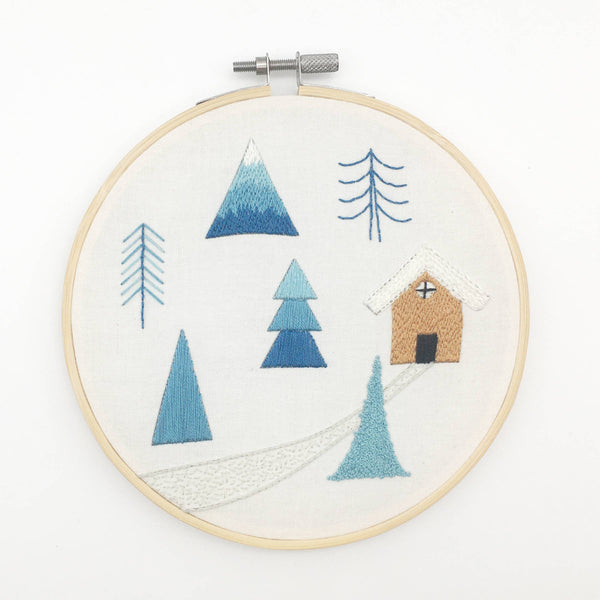 Sampler Style Christmas Embroidery Kit