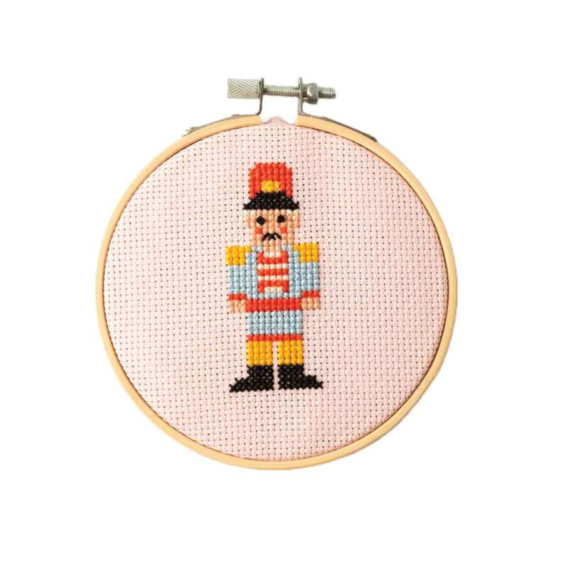 Nutcracker Cross Stitch Kit