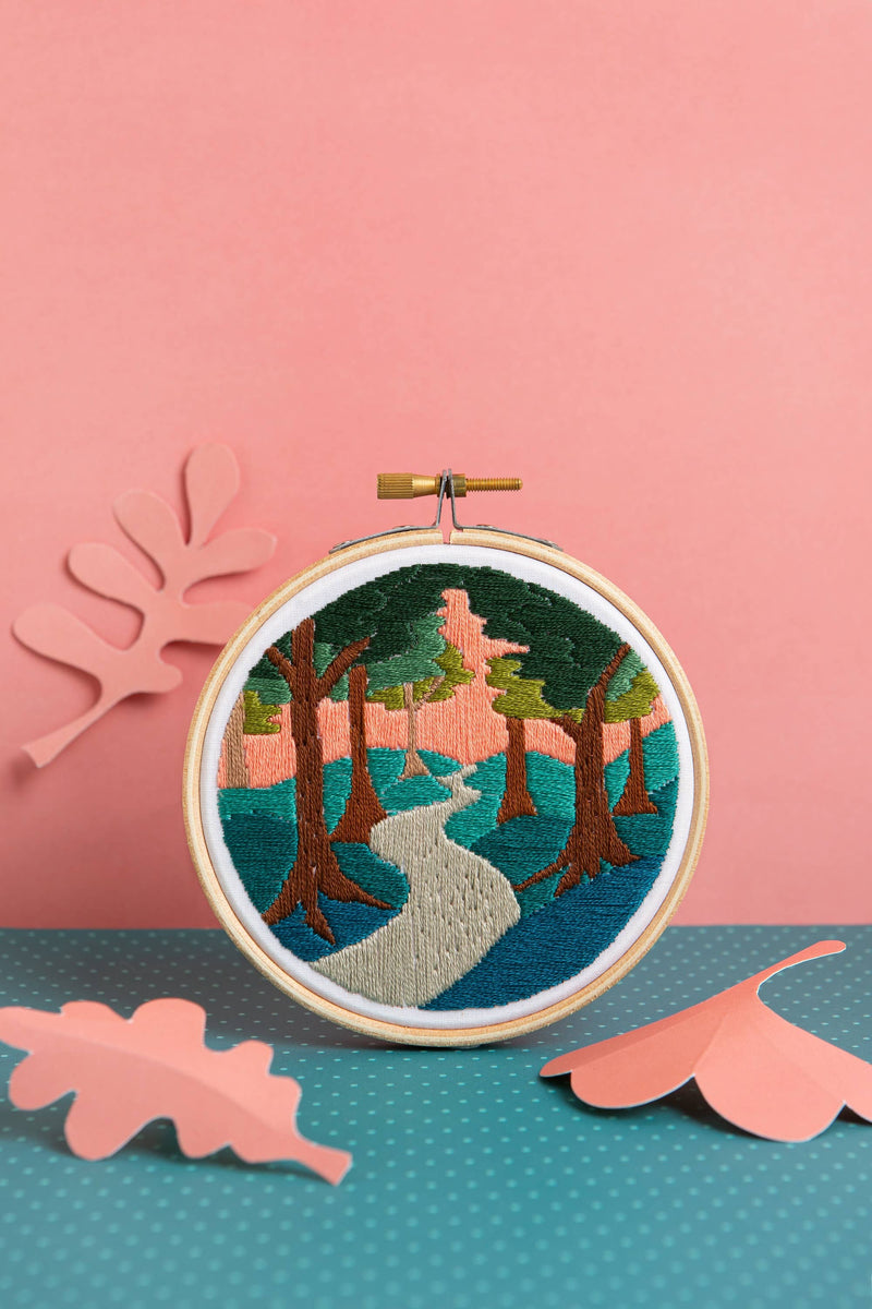 Forest Walk Mini Embroidery Kit