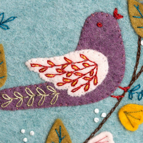 Dawn Chorus Appliqué Hoop Craft Kit