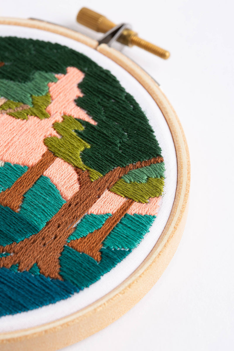 Forest Walk Mini Embroidery Kit