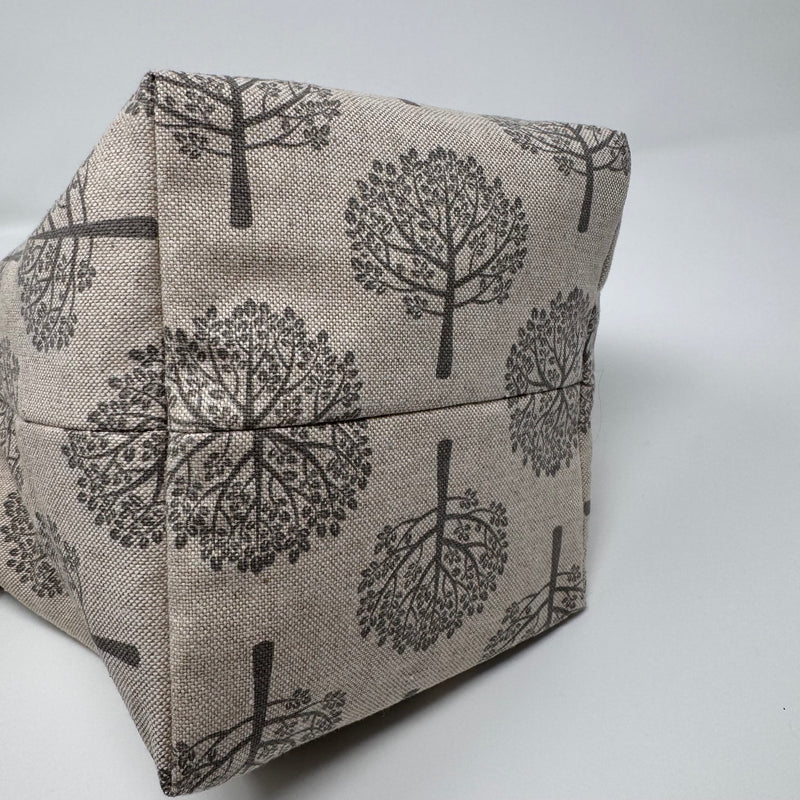 Into the Woods Project Bag – Medium (Natural/Grey Trees)