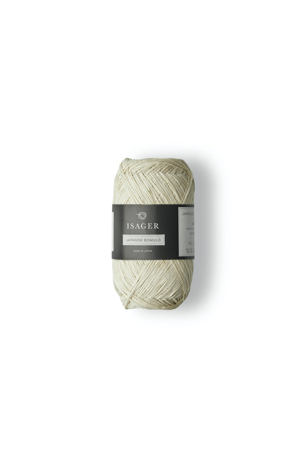 Isager Yarn UK Japansk Bomuld Japanese Cotton Shade 0