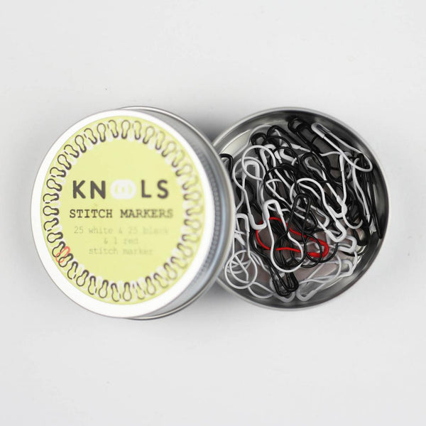 Knools Stitch Markers - removable/locking bulb pins