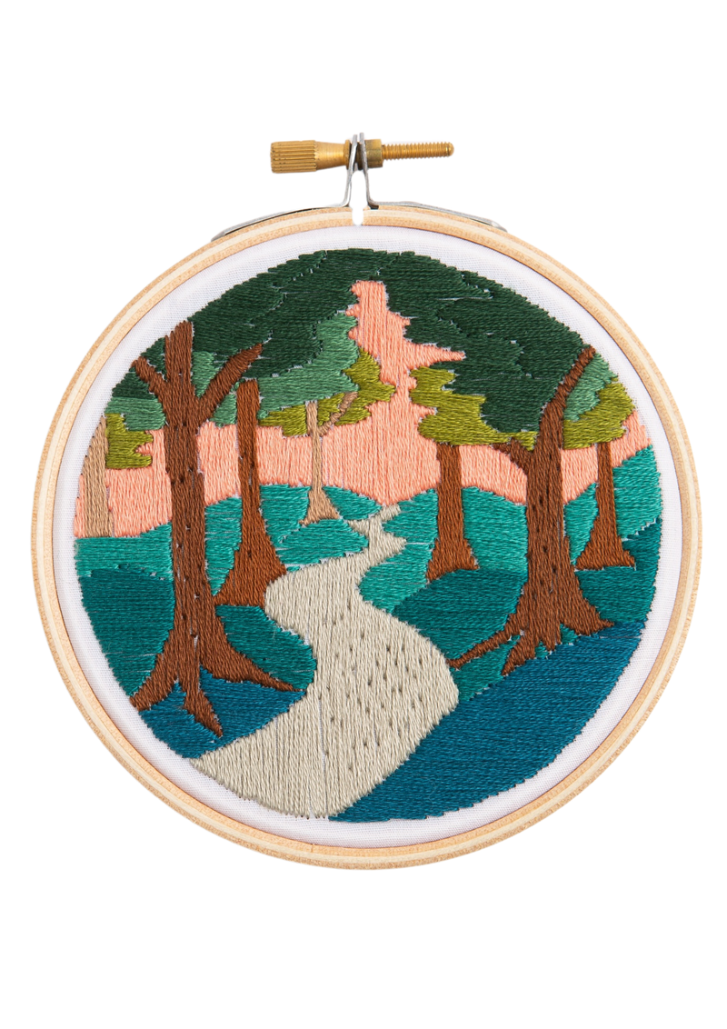 Forest Walk Mini Embroidery Kit