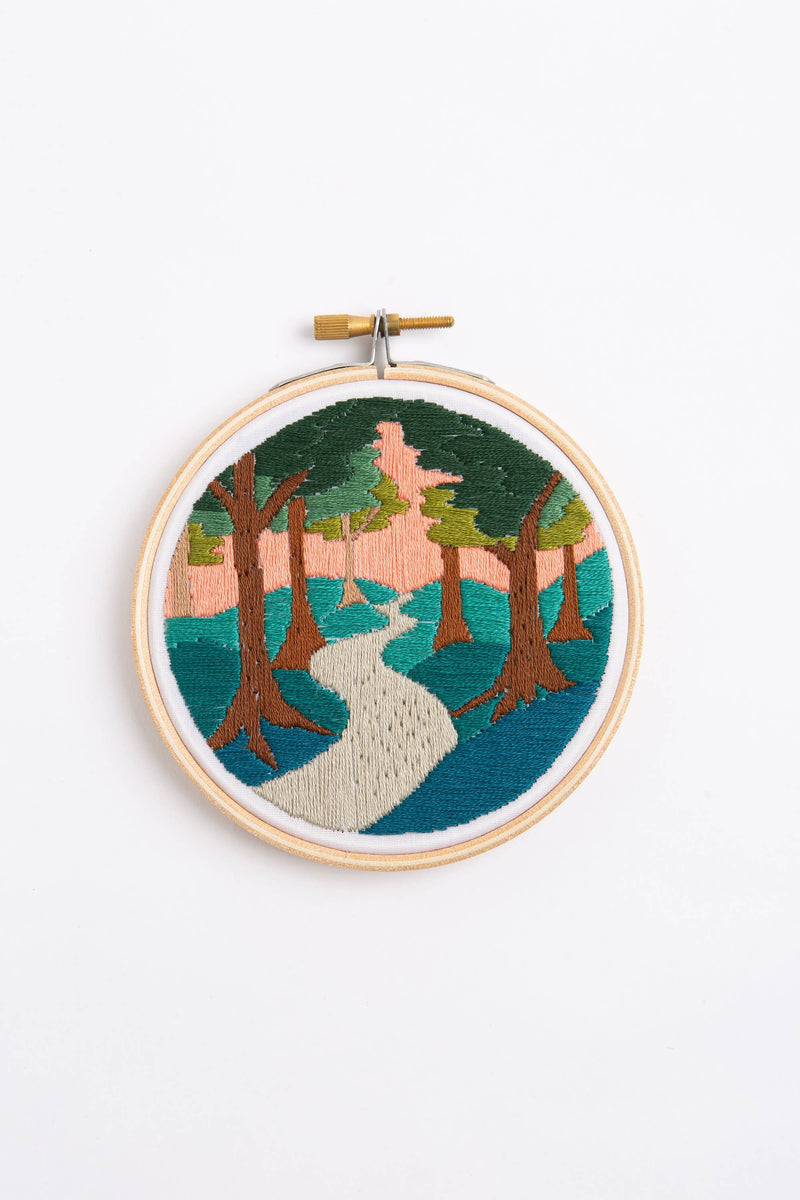 Forest Walk Mini Embroidery Kit