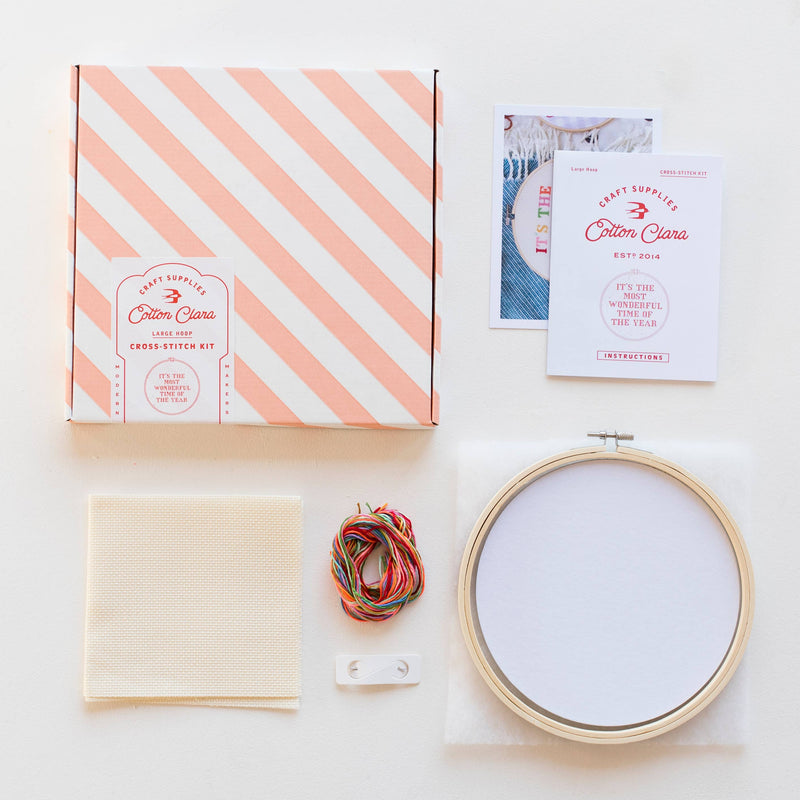 It's The Most Wonderful Time Cross Stitch Kit