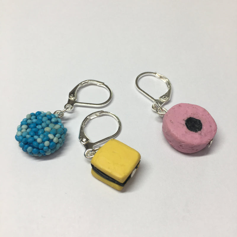 Handmade Stitch Markers by Janet Friel Designs - Liquorice Allsorts